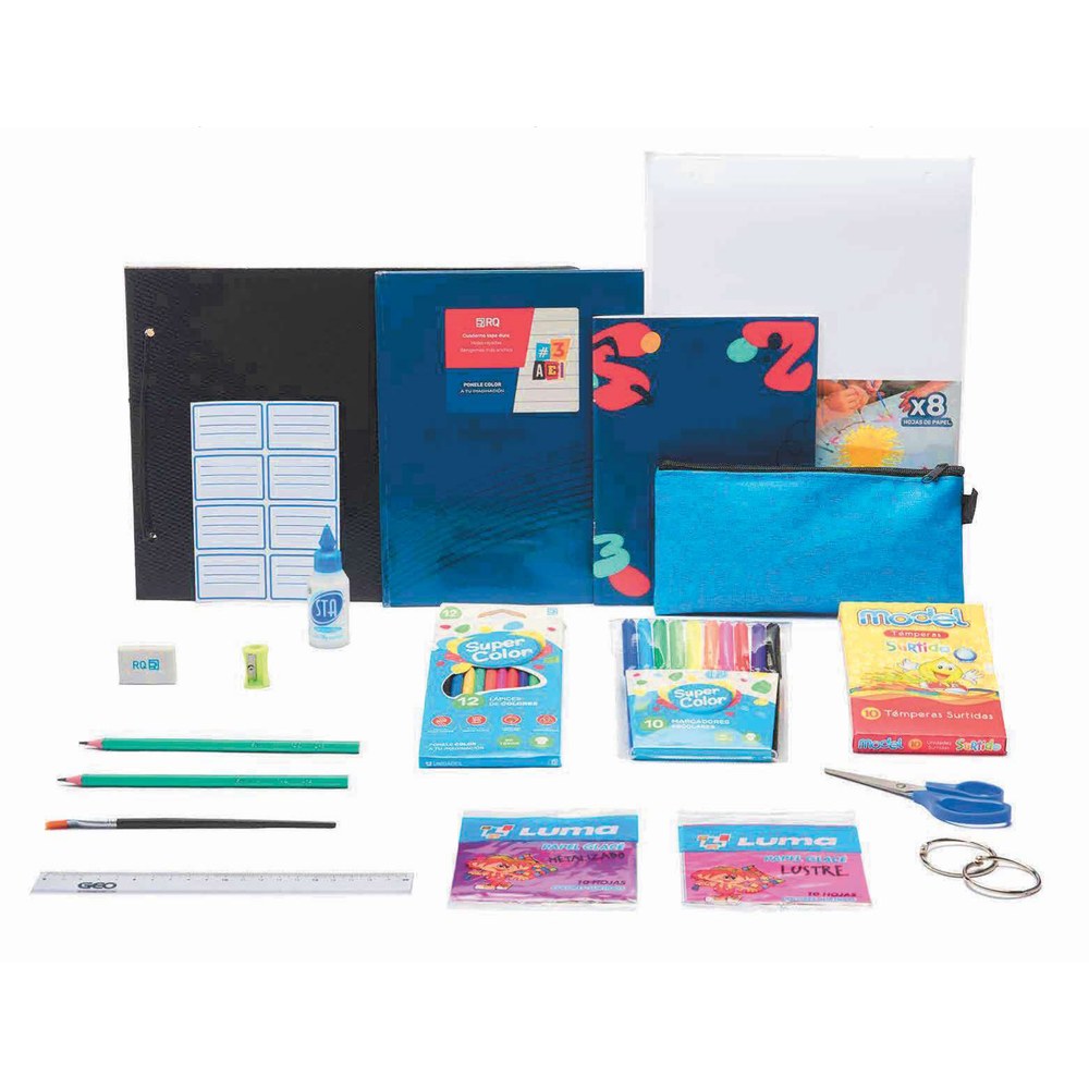 Kit escolar JFJ con útiles