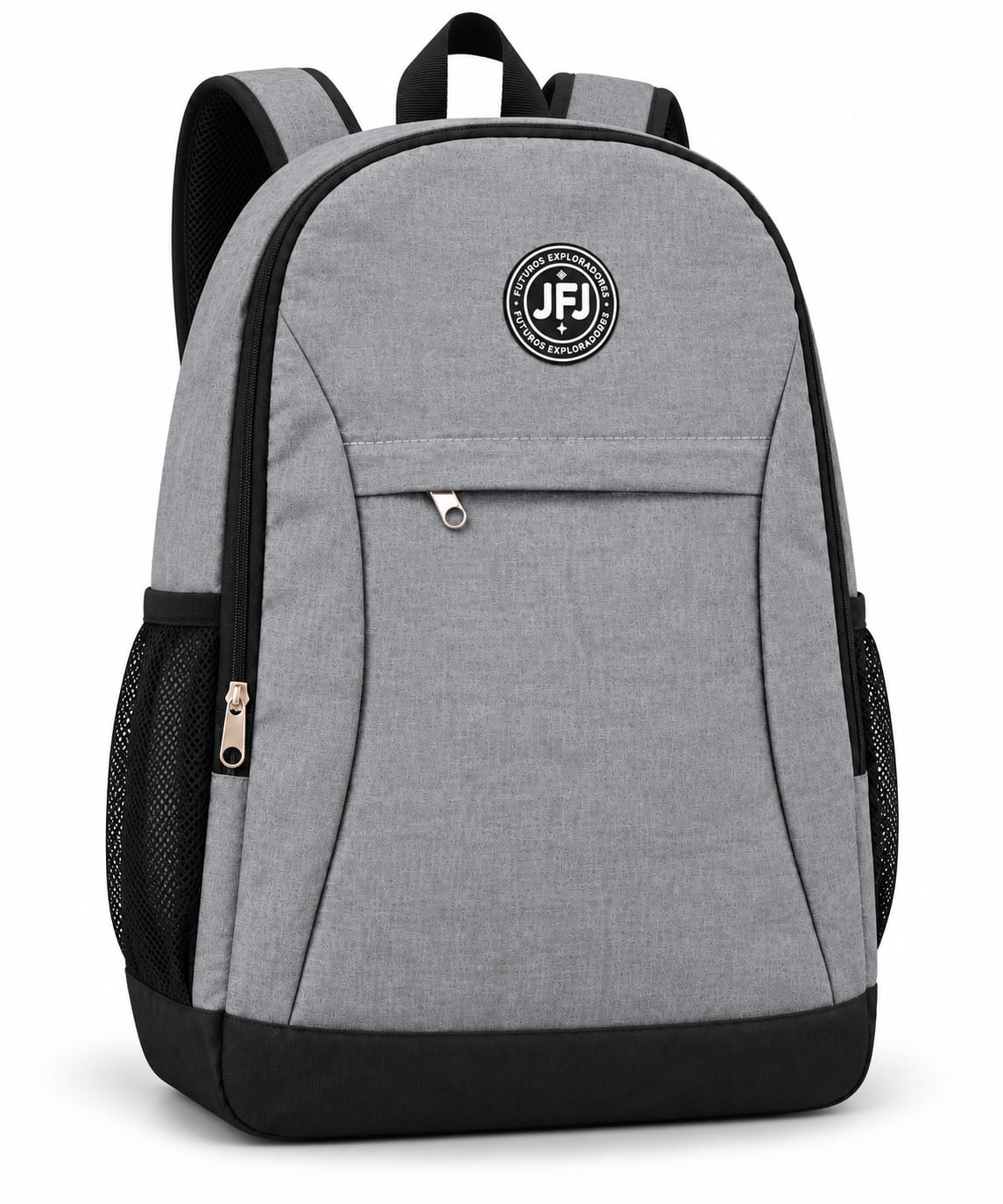 Mochila JFJ gris, frente