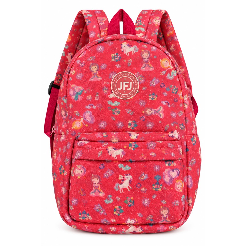 Mochila de jardín JFJ, diseño princesas y unicornios