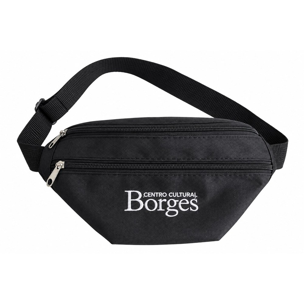 Riñonera JFJ con logo bordado personalizado